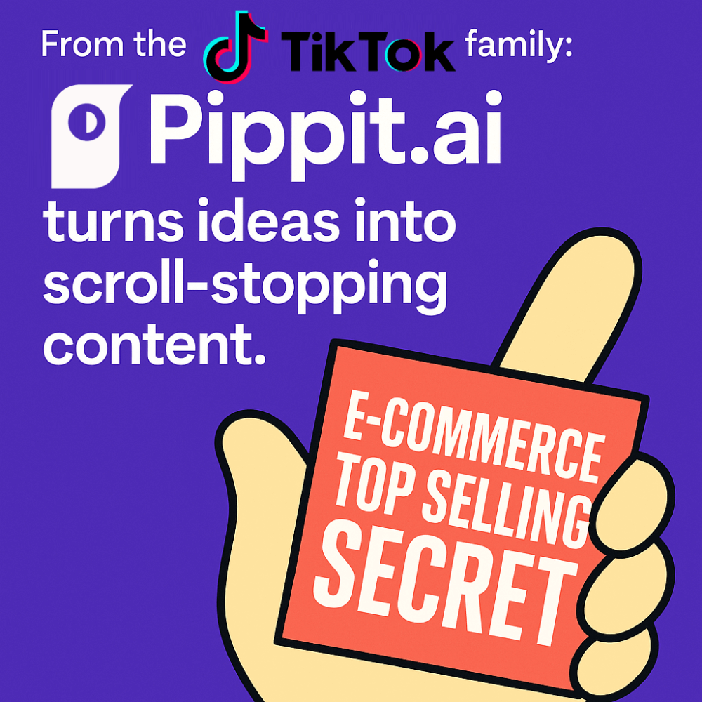 🎨 Pippit AIを使用すると、数回クリックするだけでマーケティングビデオとビジュアルを作成できます！