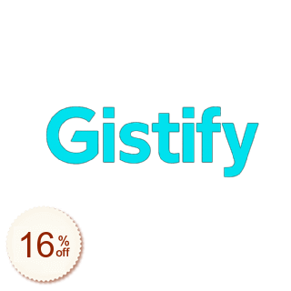 Gistify Discount Coupon Code