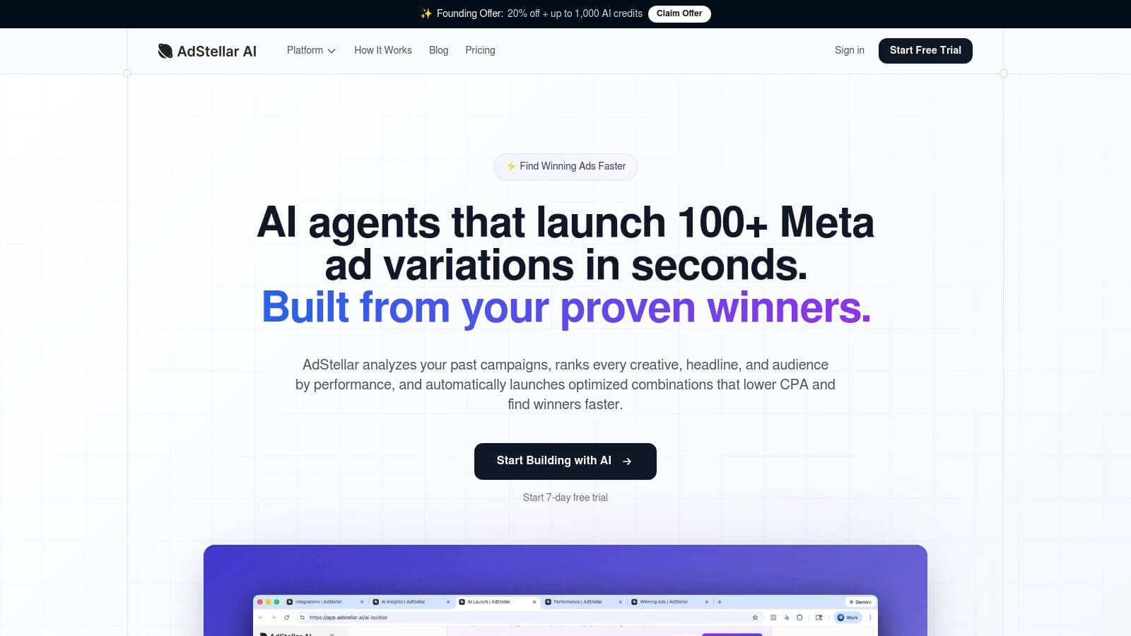 AdStellar AI Screenshot