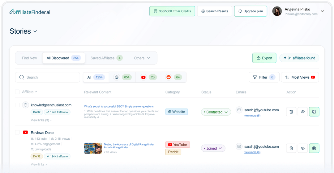 AffiliateFinder.ai Discount Coupon Code