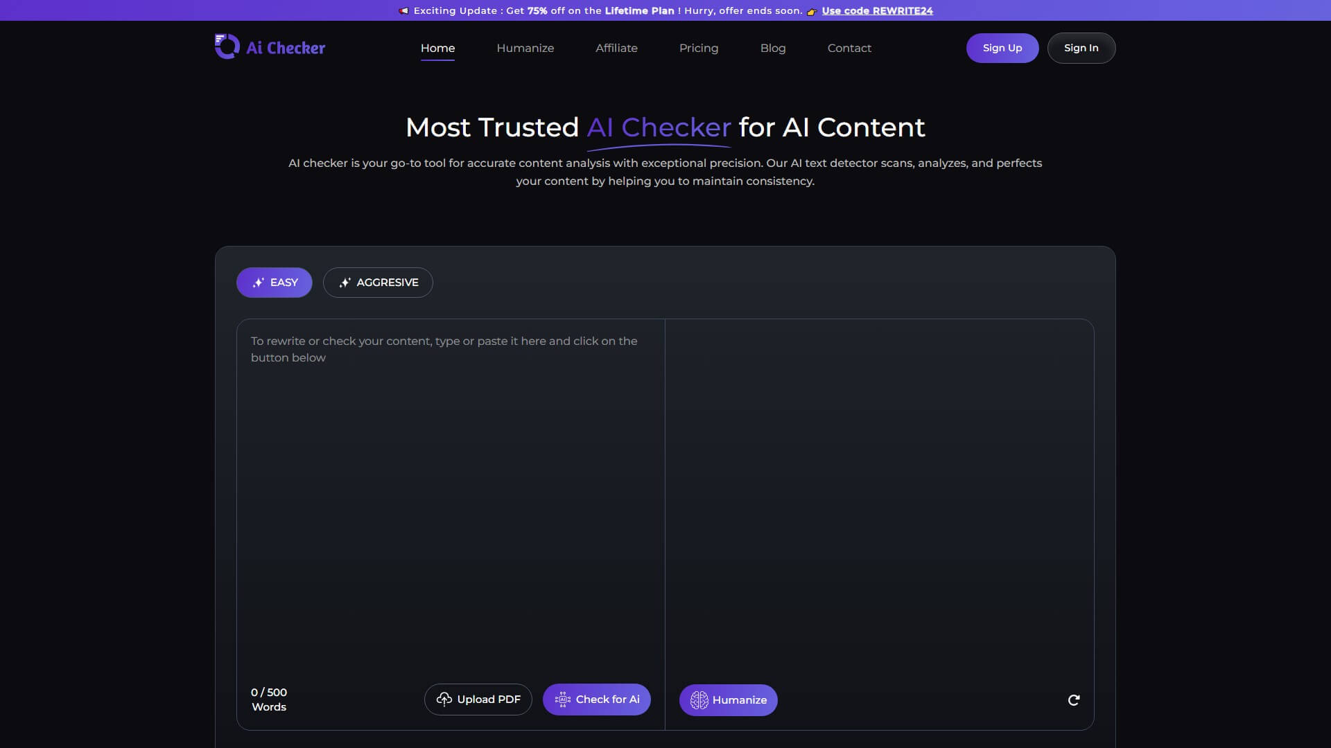 AI Checker Pro Screenshot