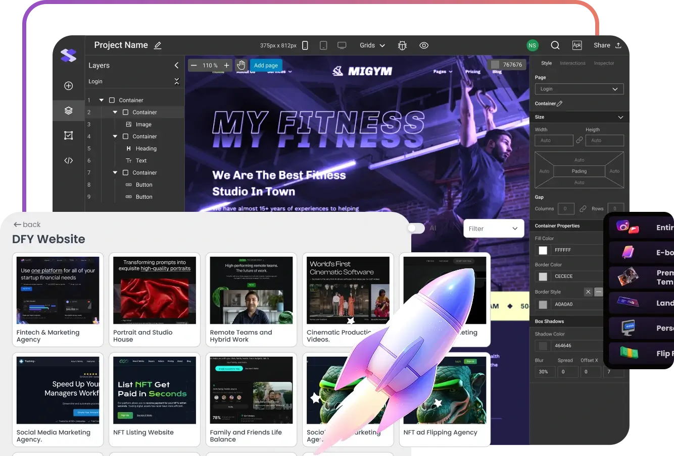 AIsiteX Screenshot