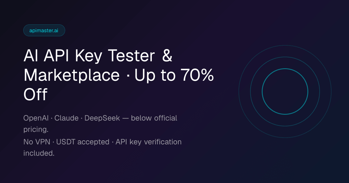 APIMaster.ai Screenshot