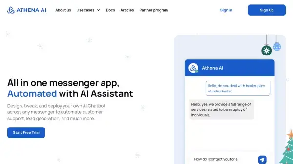 Athena AI Screenshot