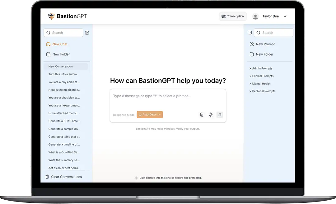 BastionGPT Screenshot