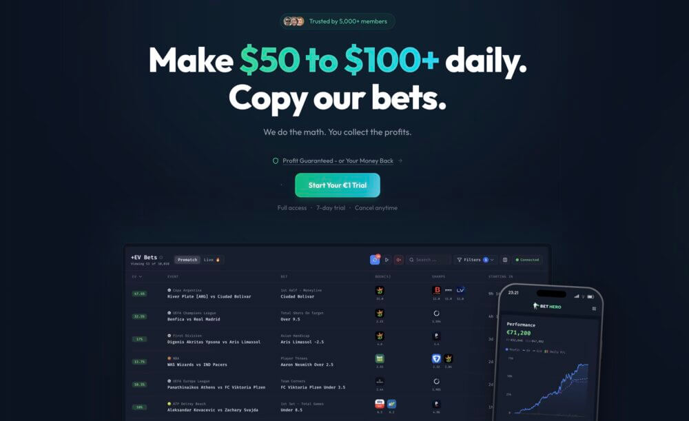 Bet Hero Screenshot