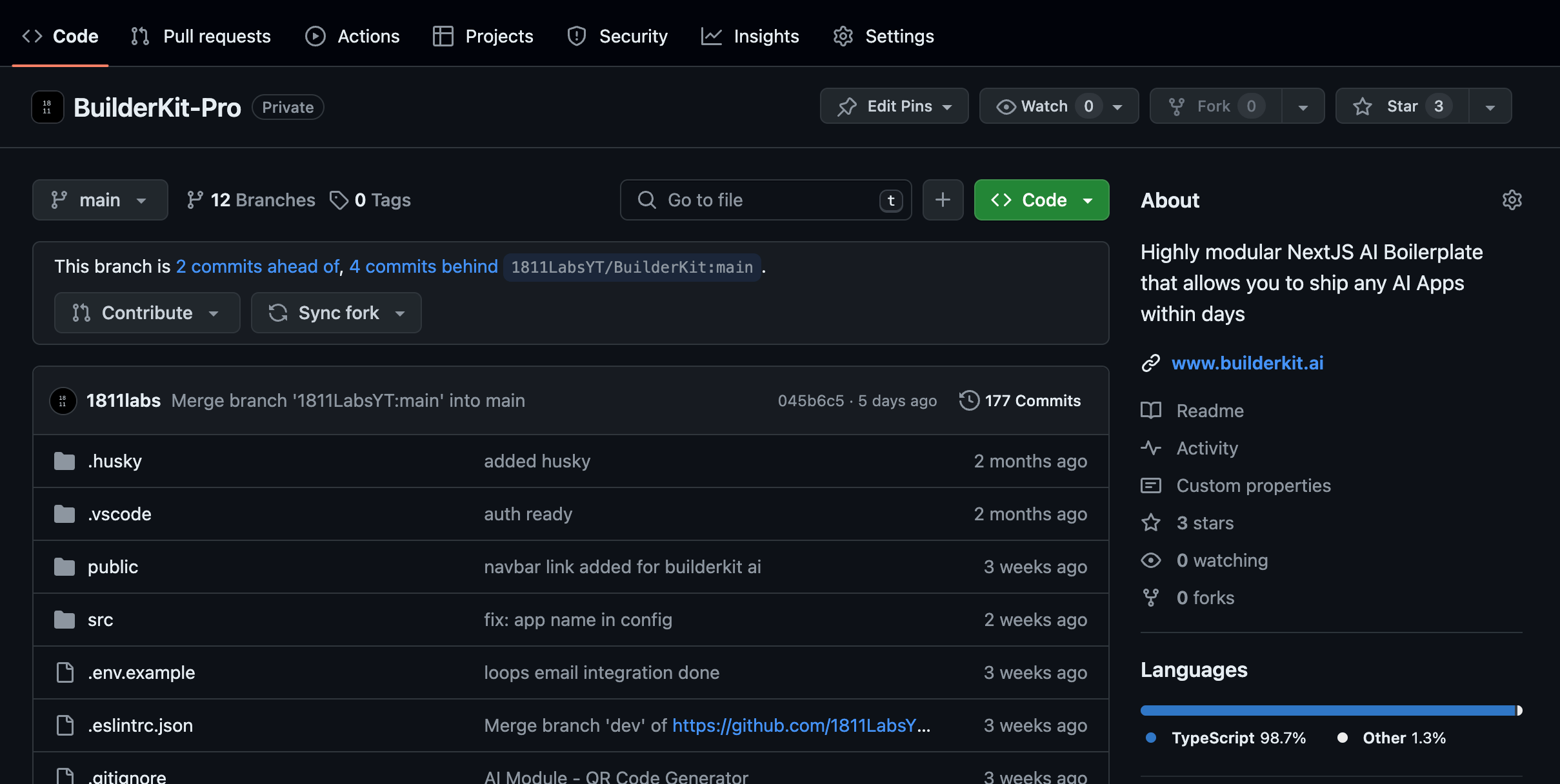 BuilderKit Screenshot