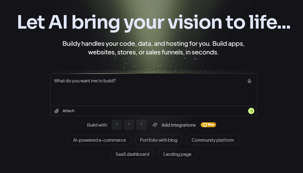 Buildy AI Screenshot