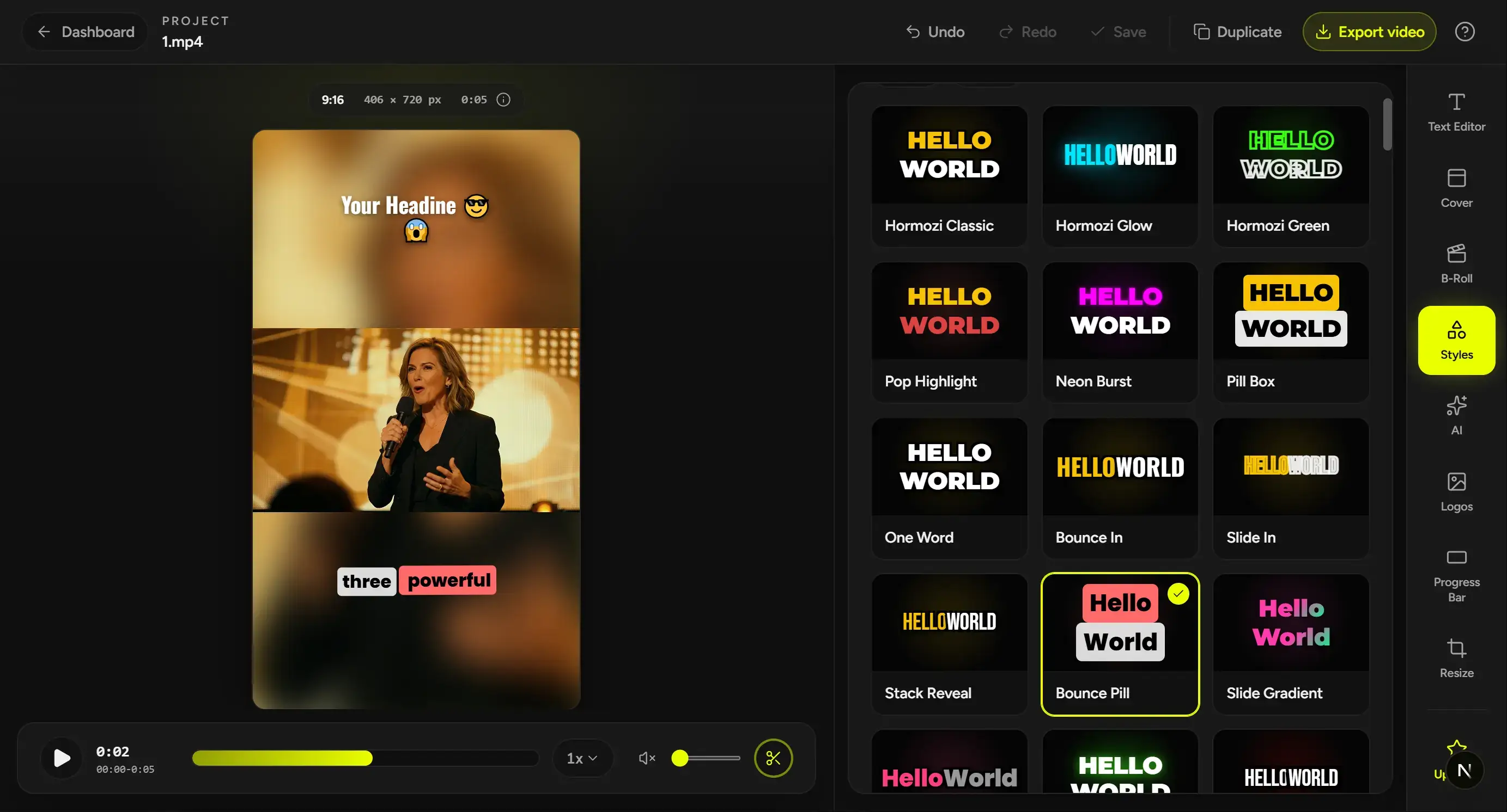 CaptionBolt Screenshot