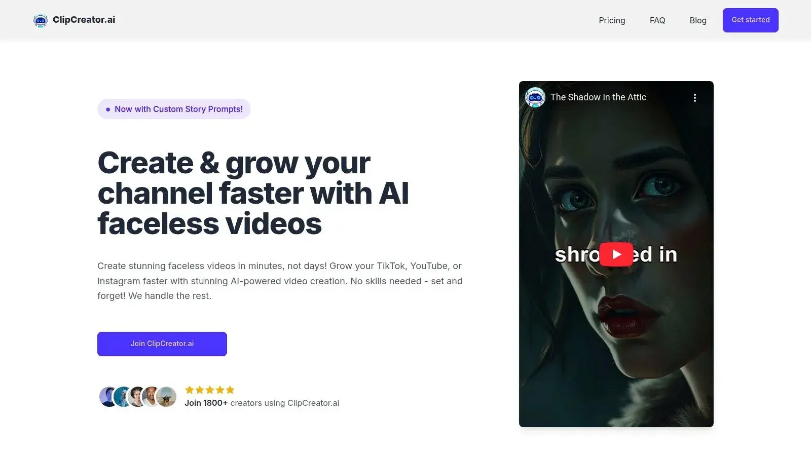 ClipCreator.ai Screenshot
