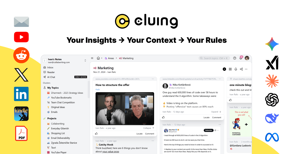 Cluing Screenshot