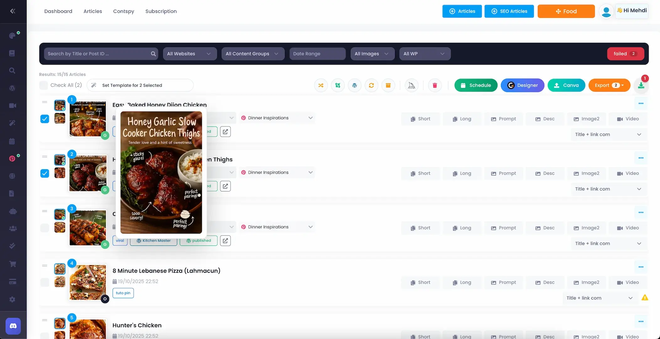 Contai Screenshot