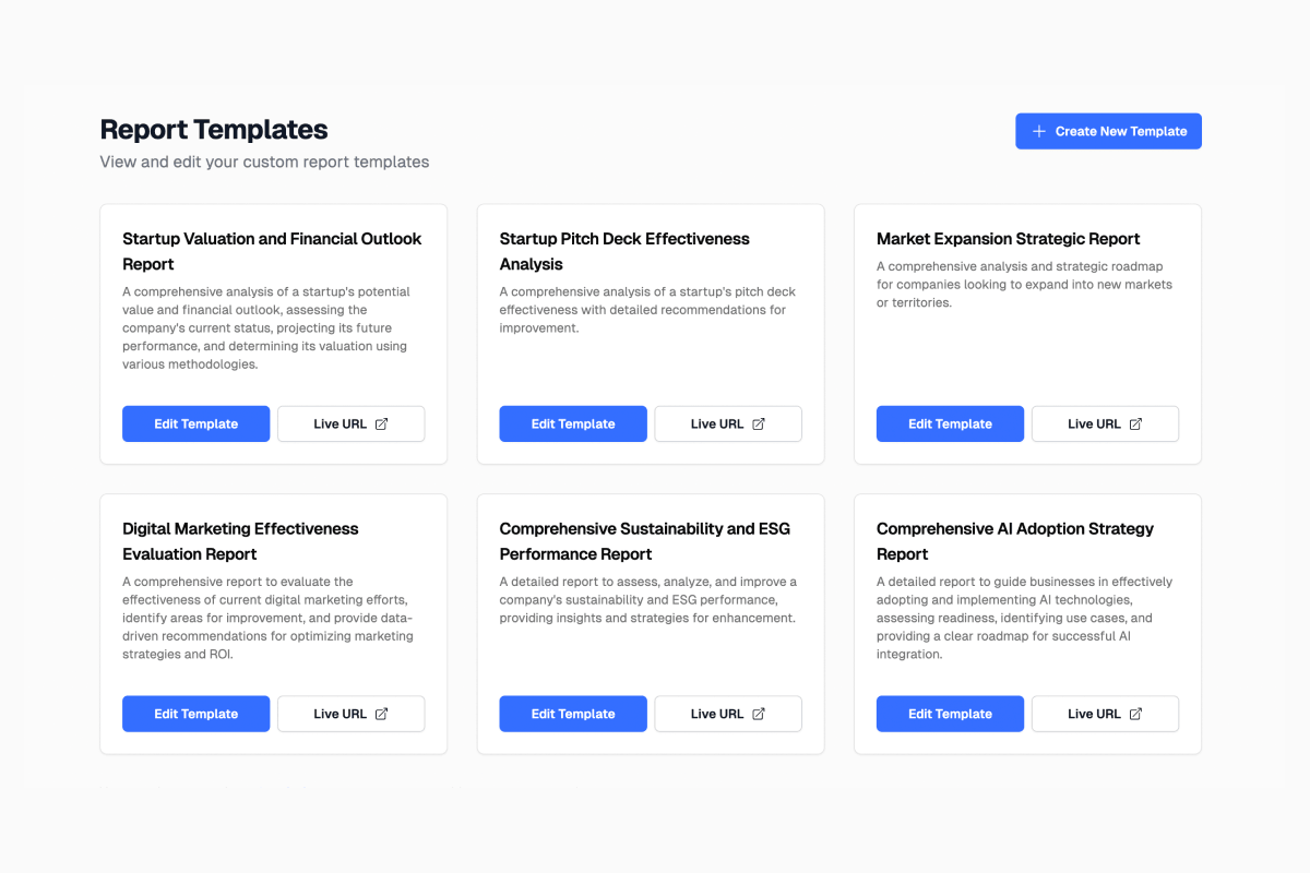 CustomReport.AI Screenshot