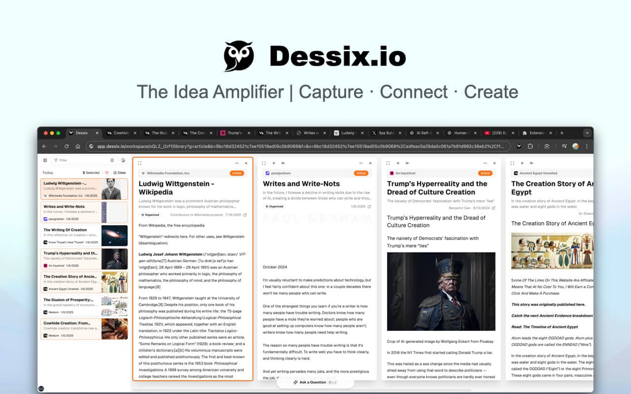 Dessix.io Screenshot