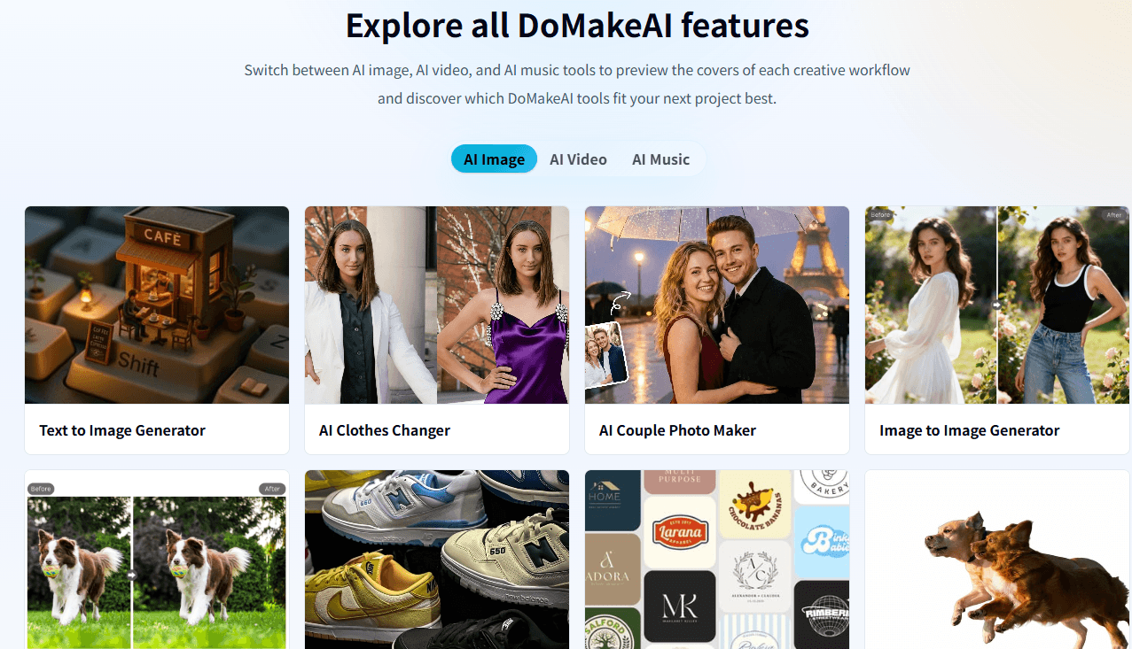 DoMakeAI Screenshot