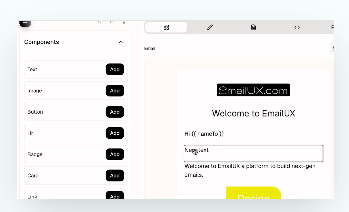 EmailUX Screenshot