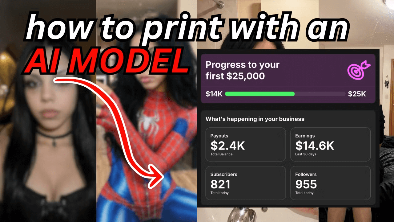 Fanvue AI Models Screenshot