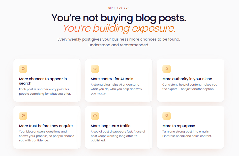 Fasta Blogging Screenshot