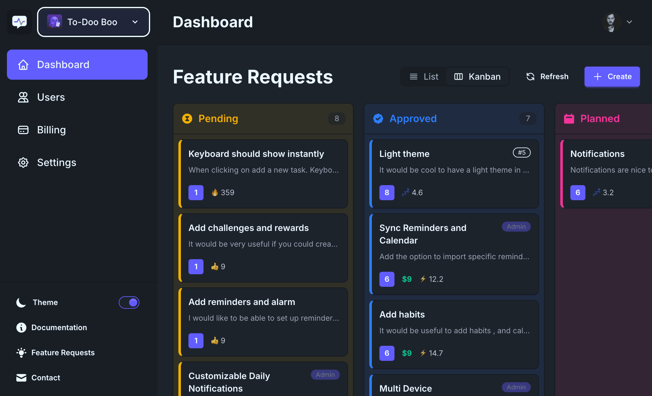 FeaturePulse Screenshot