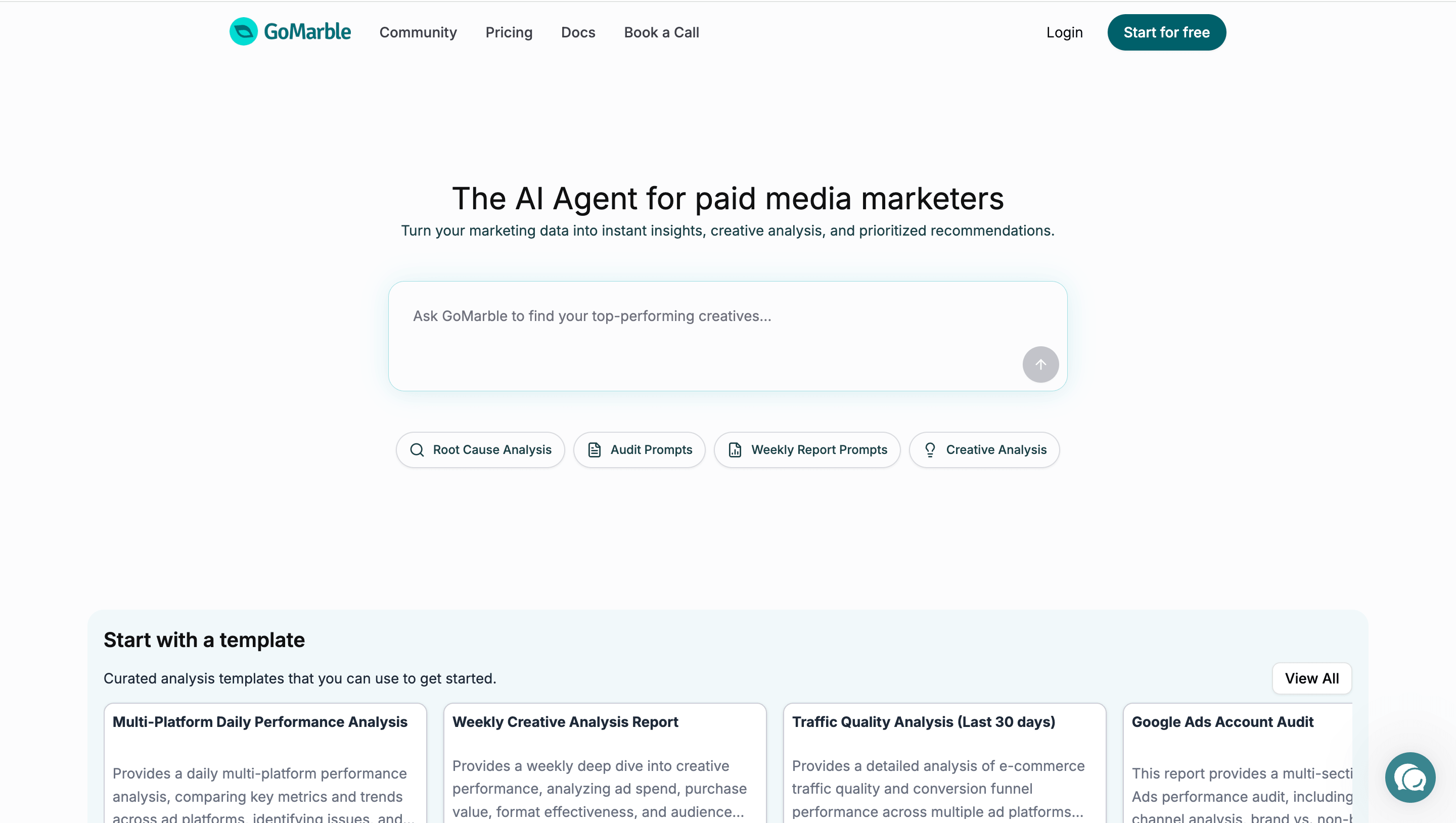 GoMarble AI Screenshot