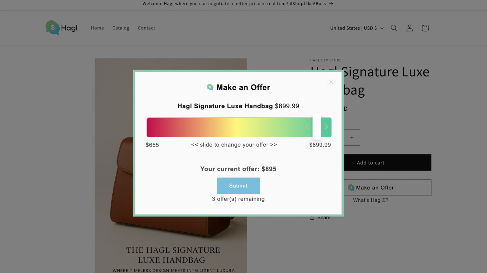 Hagl AI Screenshot