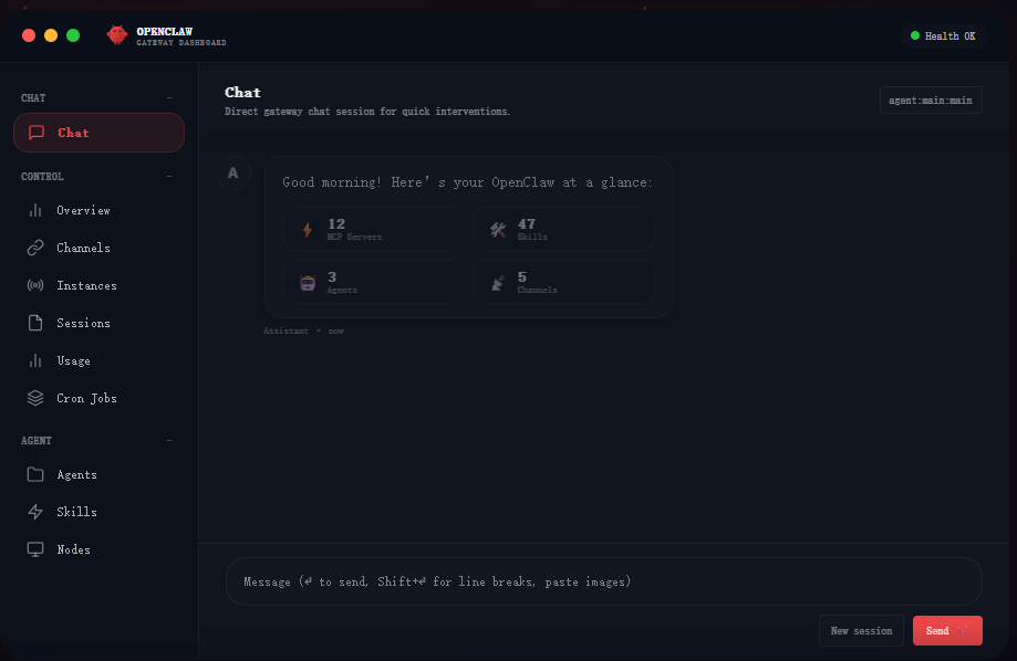 HandyClaw AI Screenshot