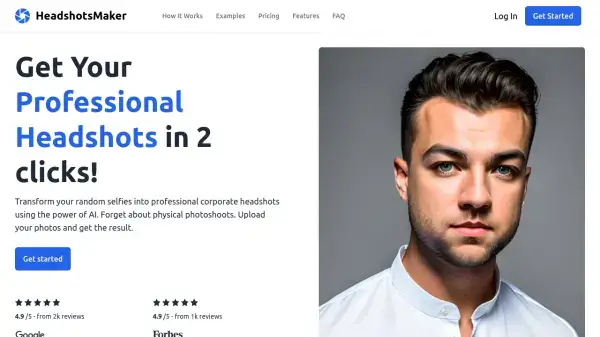 HeadshotsMaker Screenshot