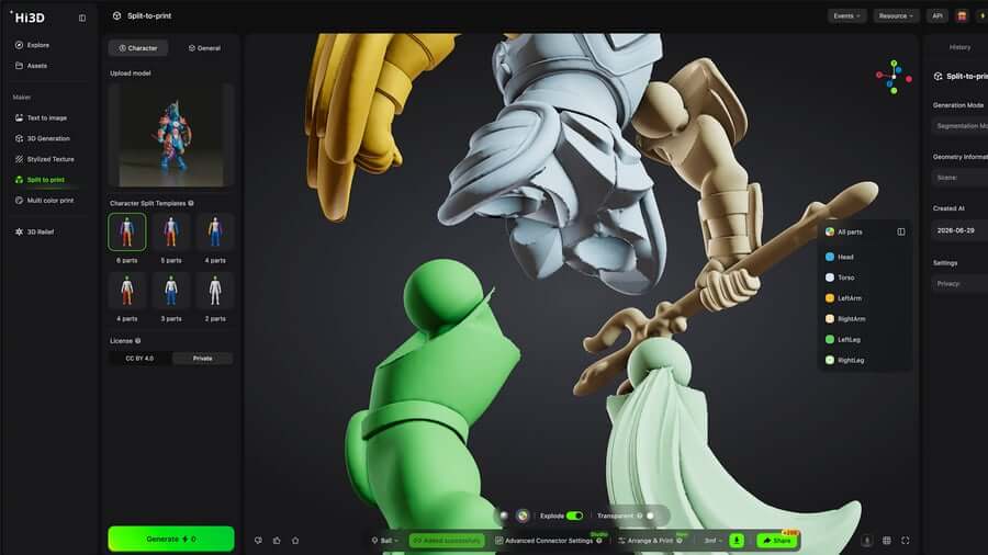Hi3D Screenshot
