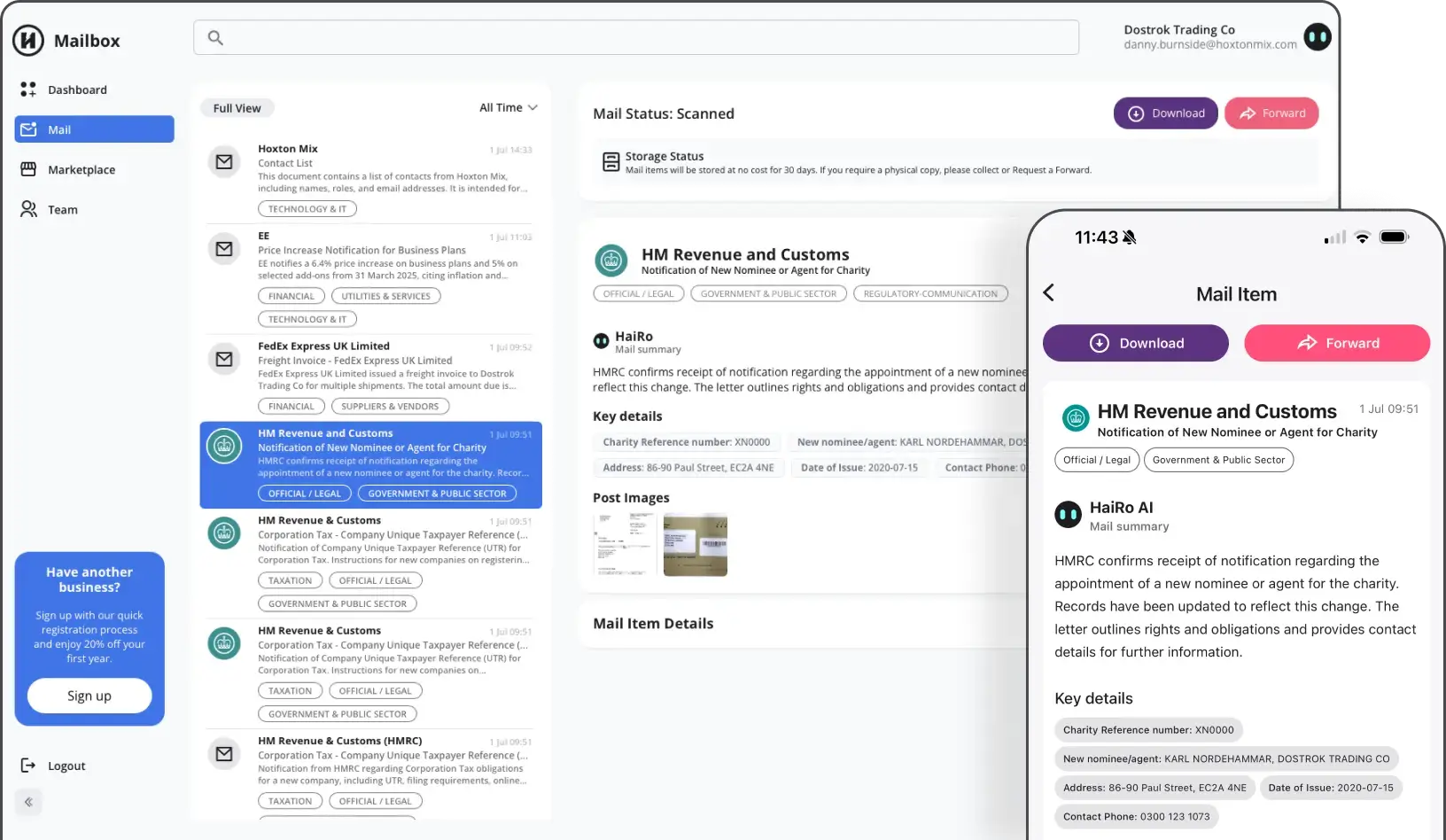Hoxton Mix Screenshot