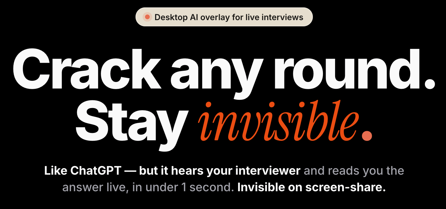 InterviewAlly Screenshot