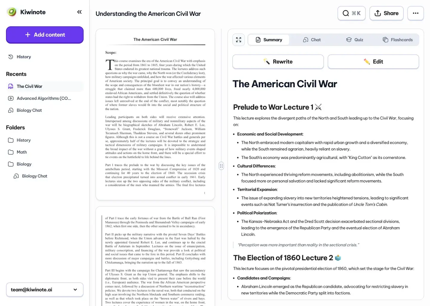 Kiwinote Screenshot