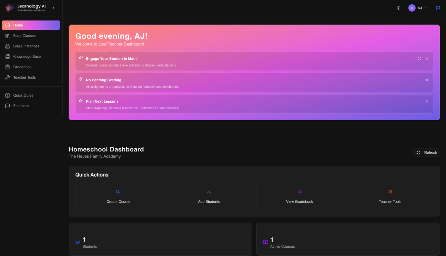 Learnology AI Screenshot