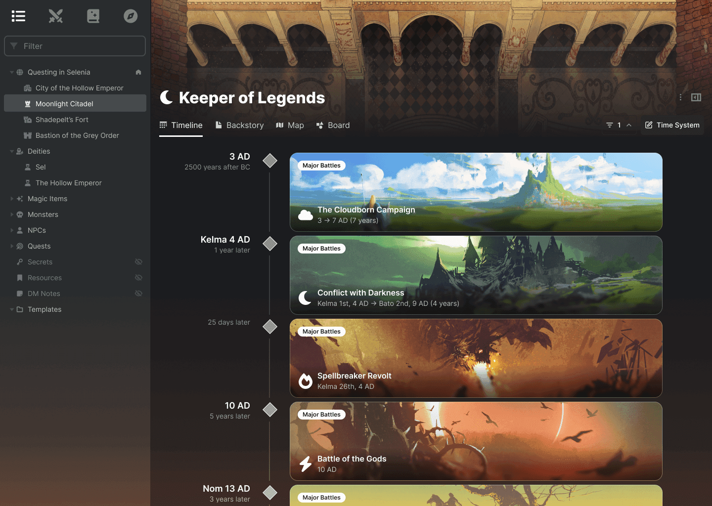 LegendKeeper Screenshot