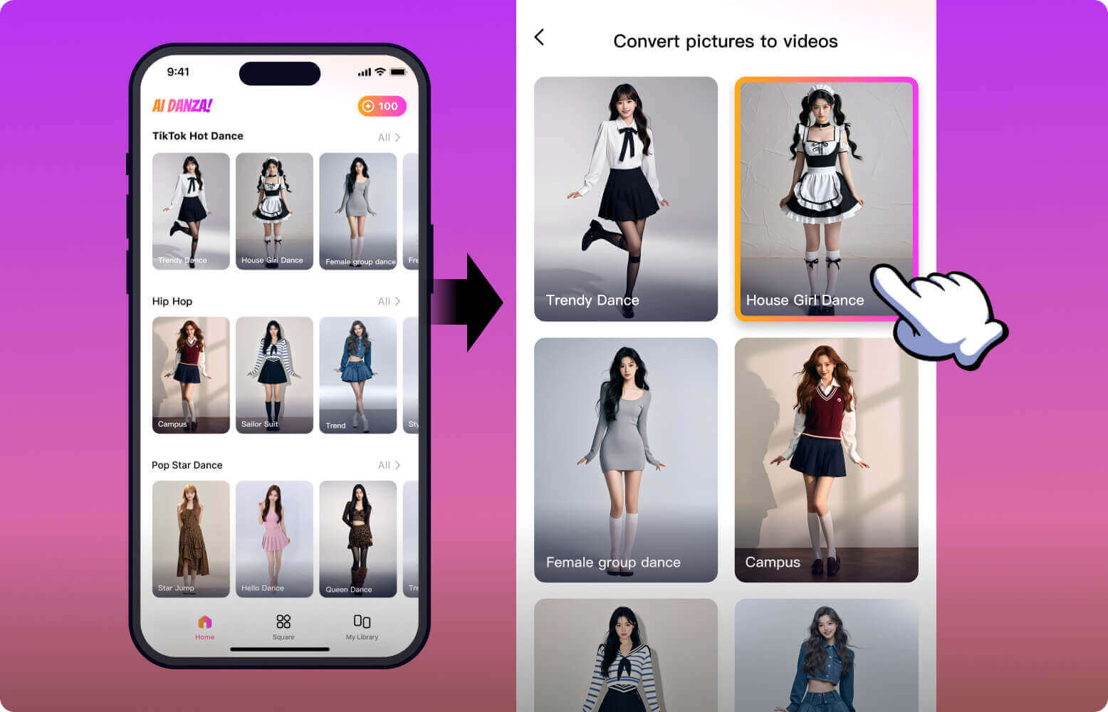 LitMedia AI Danza Screenshot
