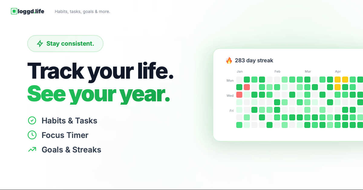 Loggd.life Screenshot