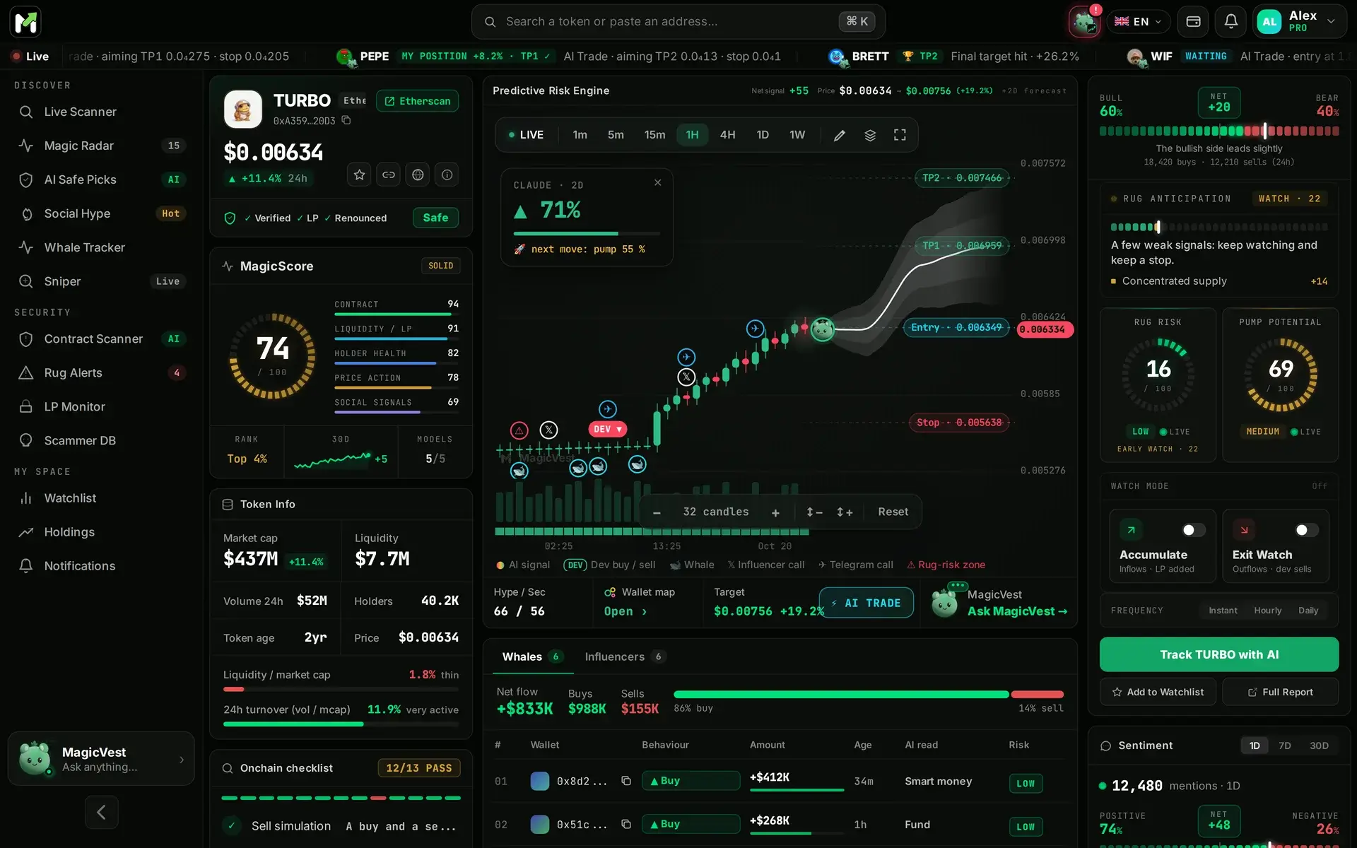 MagicVest Screenshot