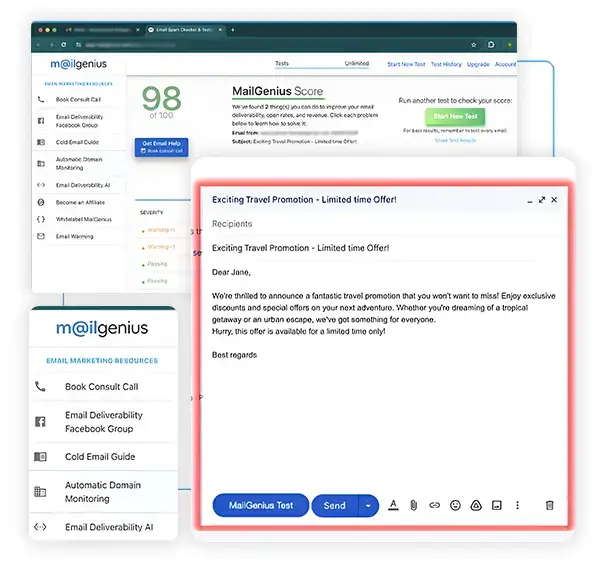 MailGenius Screenshot