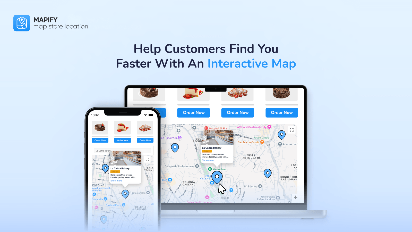 Mapify Store Locator Map Screenshot