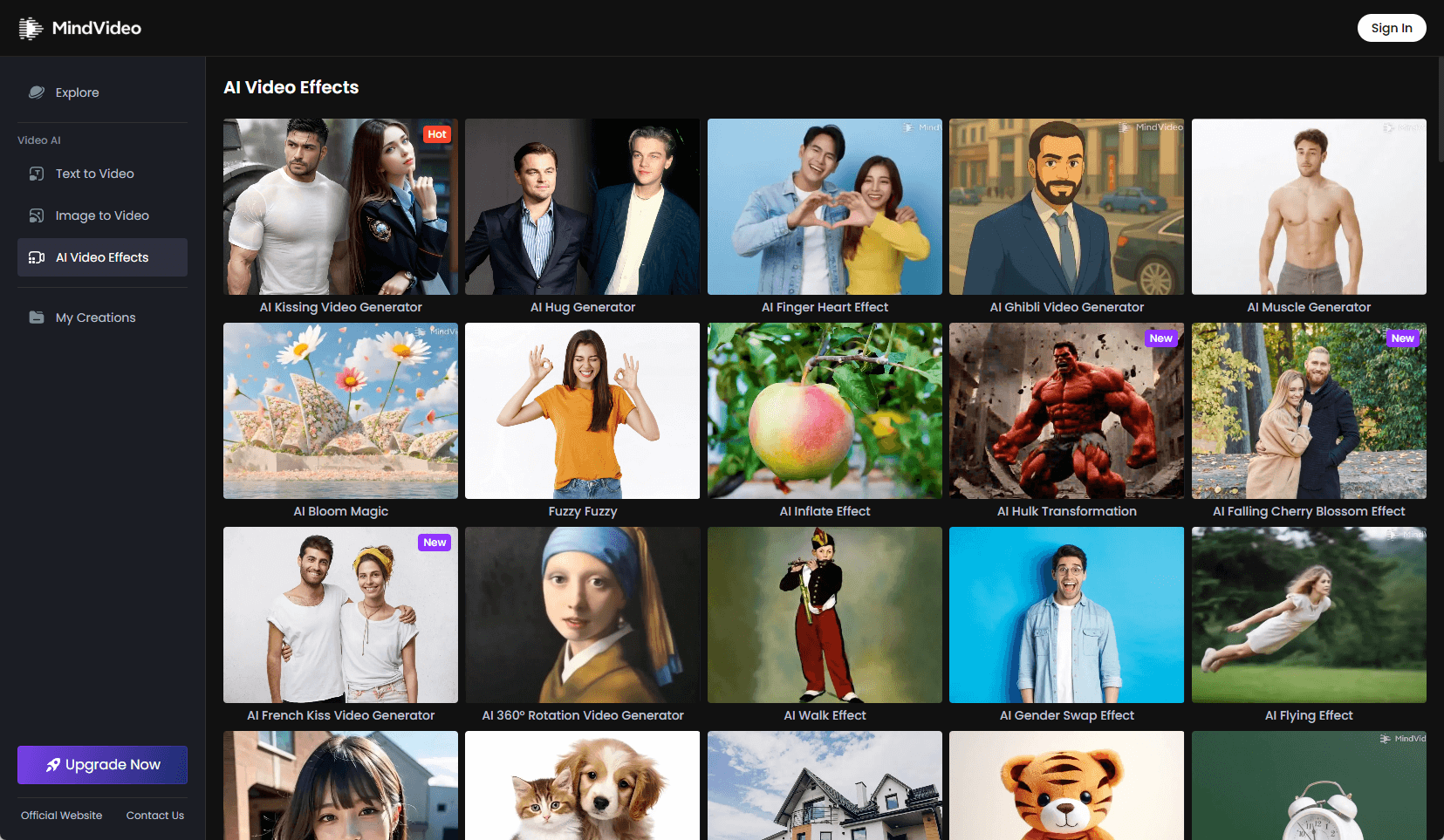MindVideo AI Screenshot
