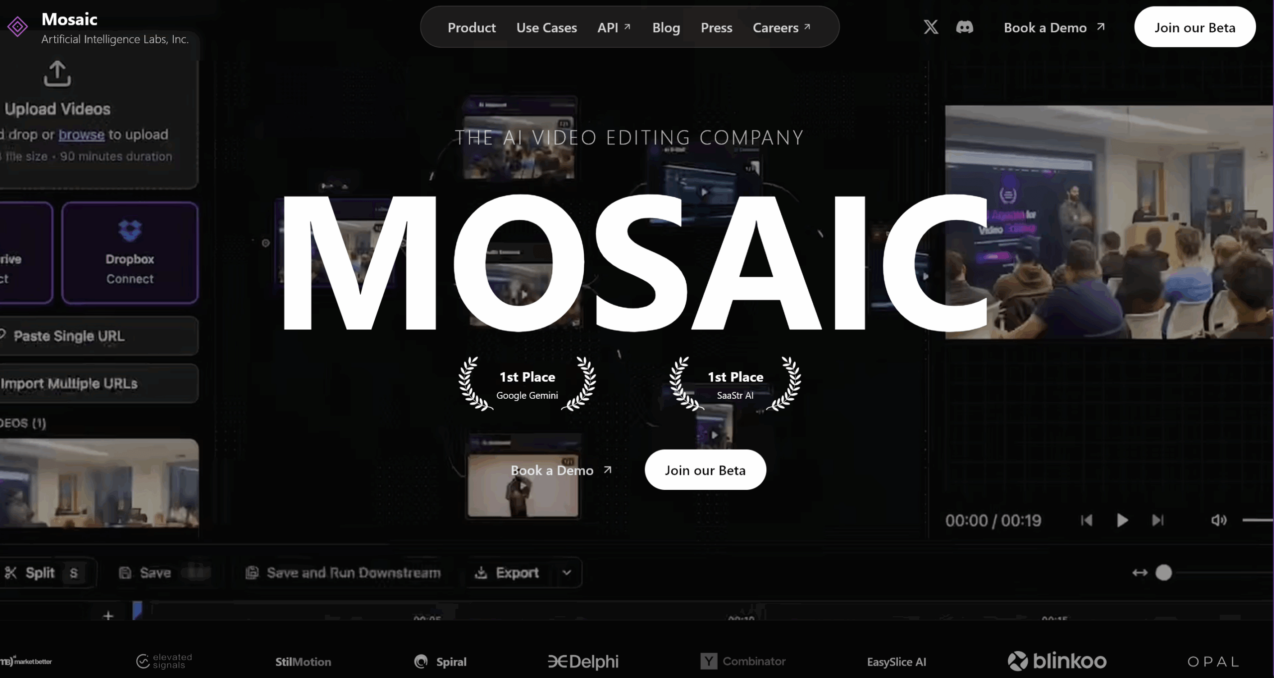 Mosaic.so Screenshot