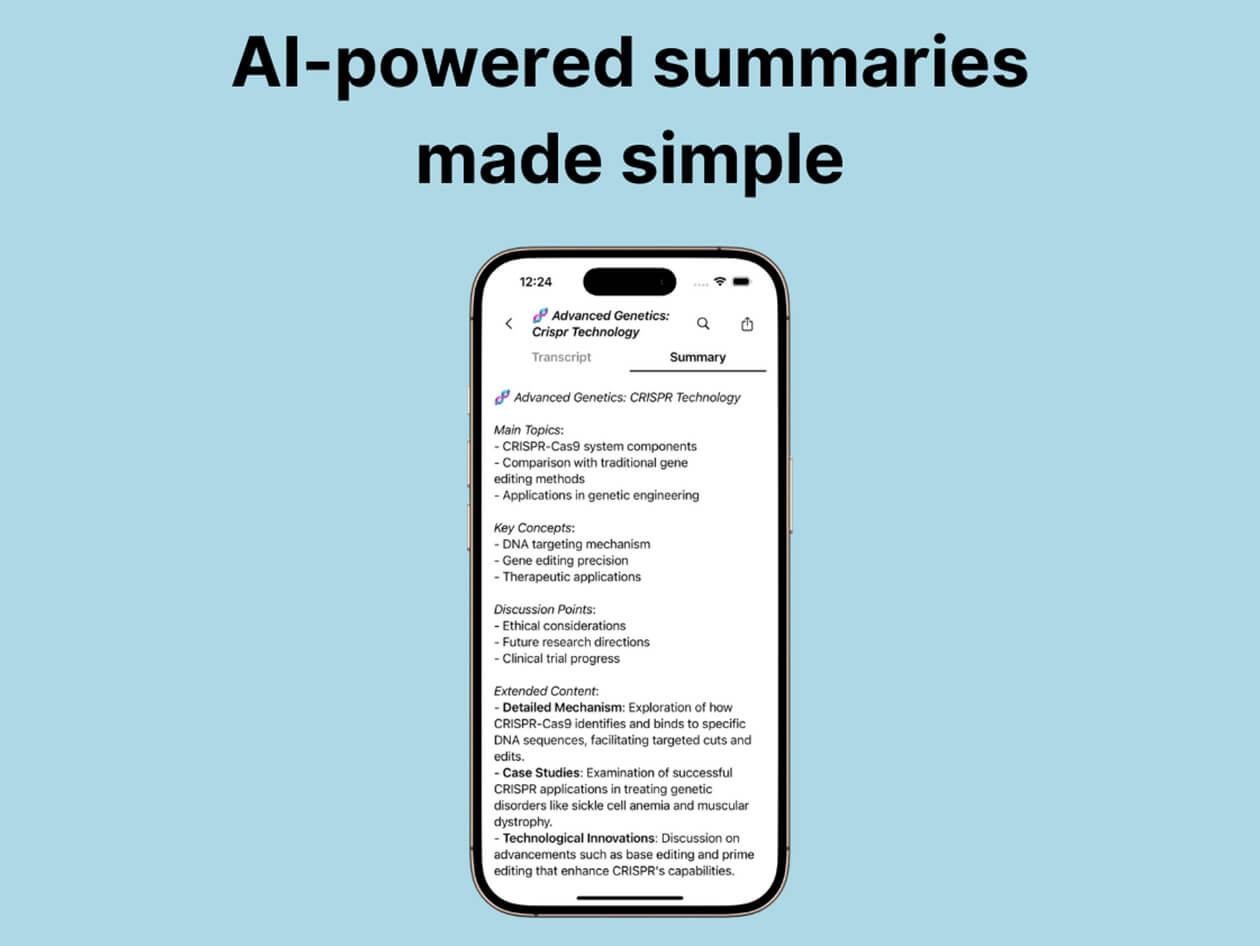 My Notes AI Screenshot