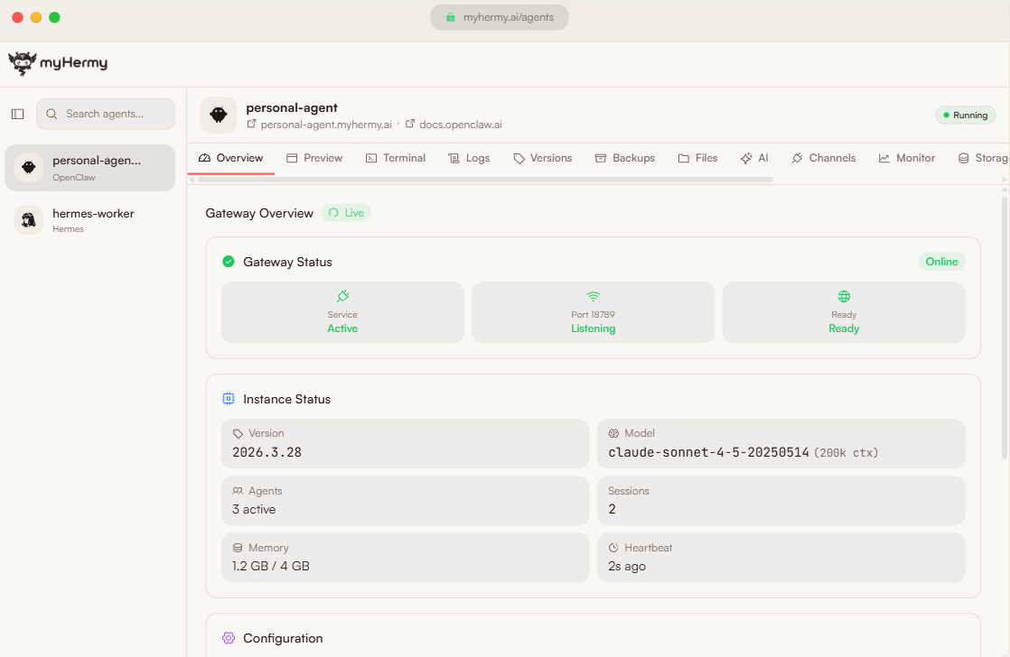 myHermy Screenshot