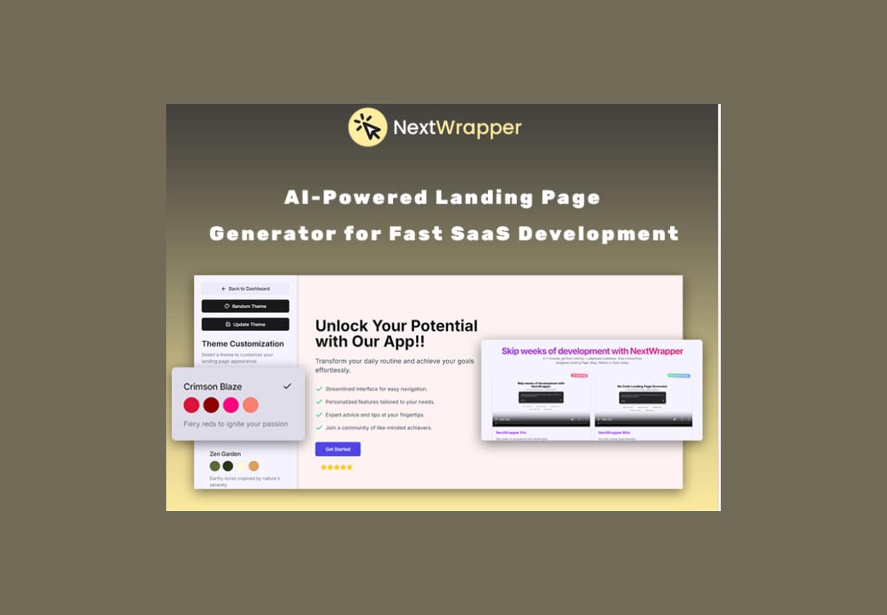 NextWrapper Screenshot