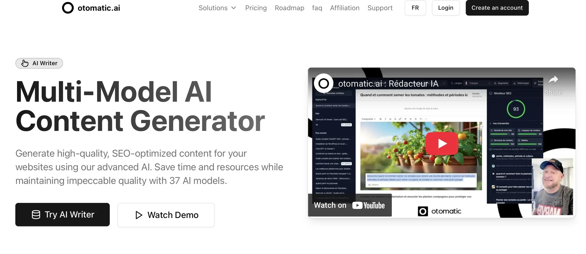Otomatic.ai Screenshot