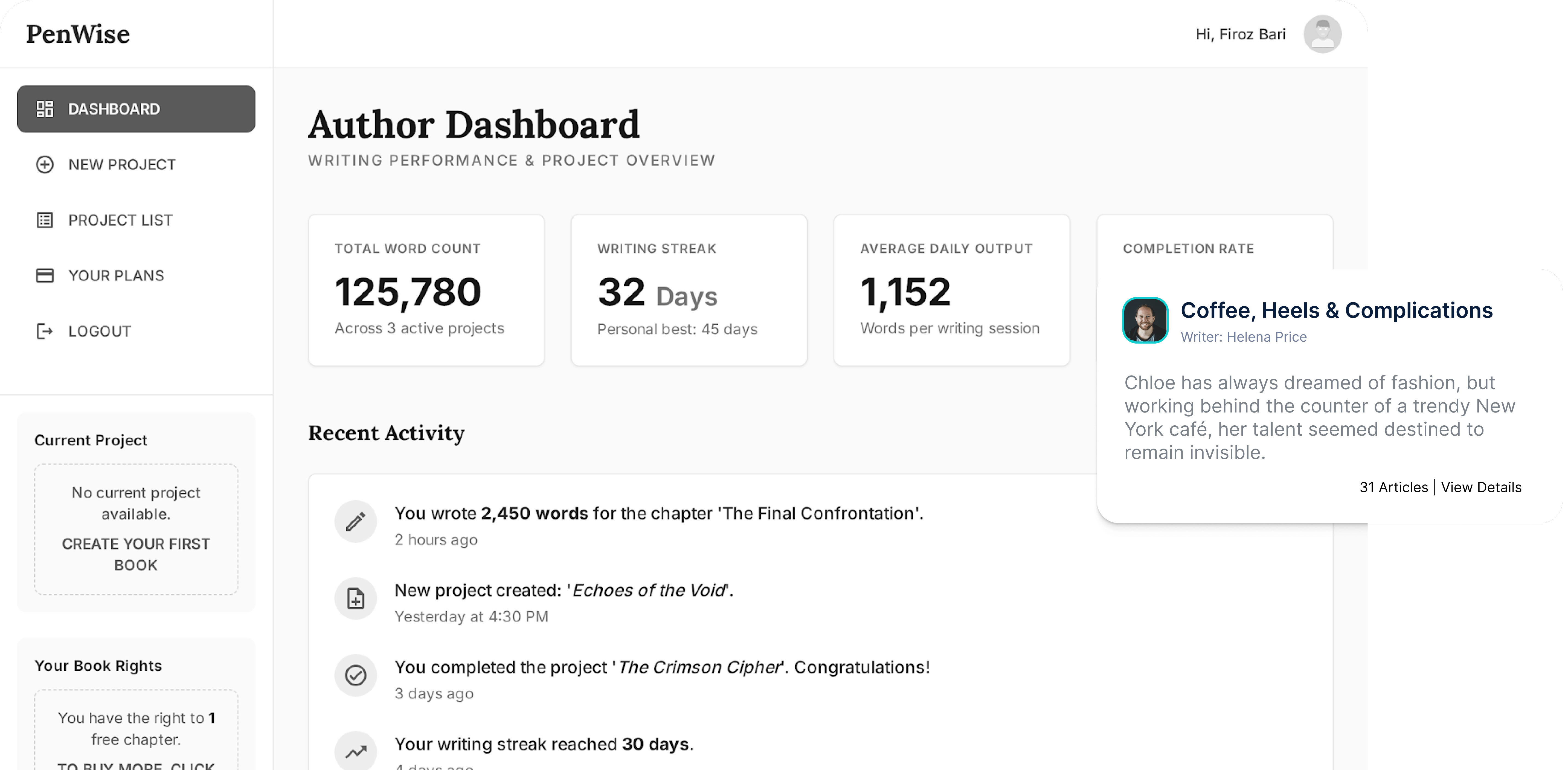 Penwise AI Screenshot