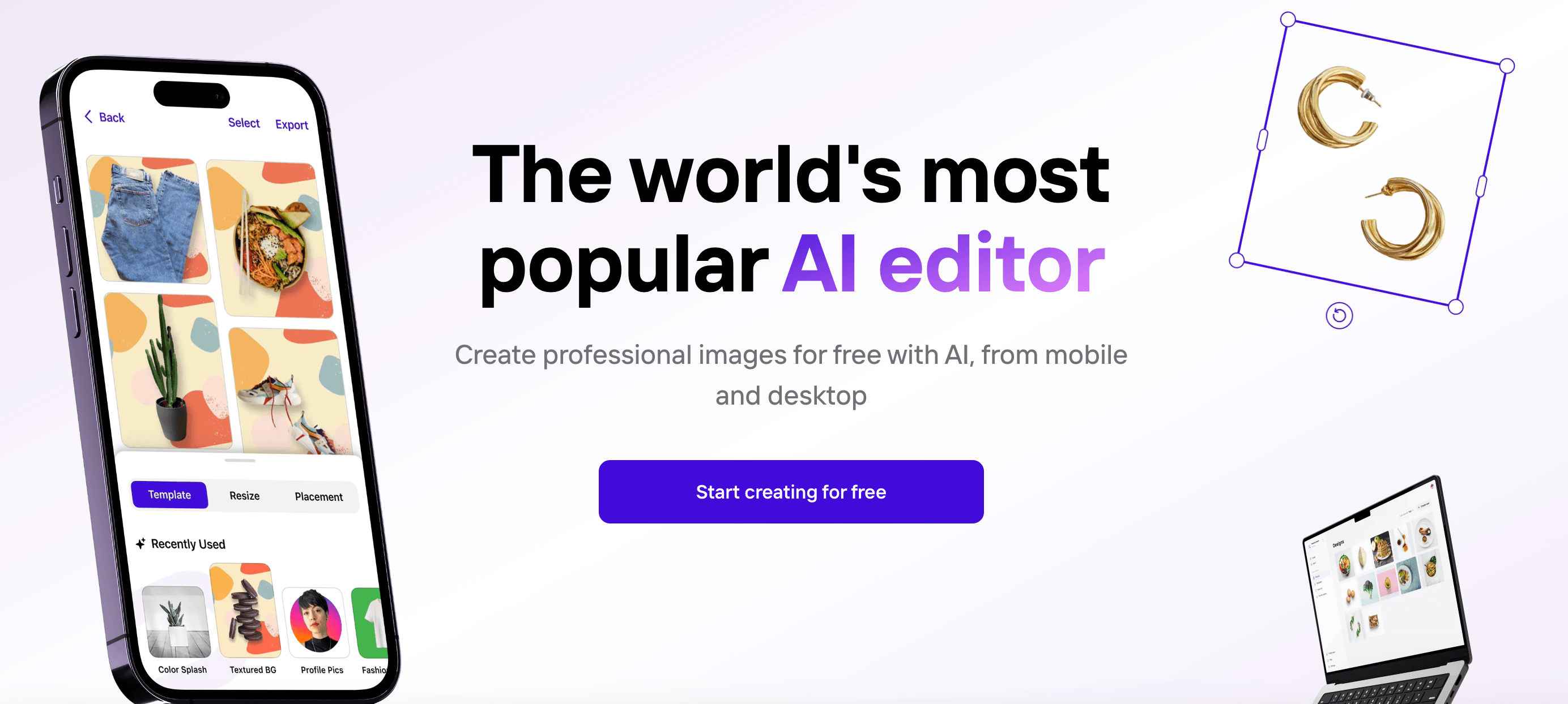 Photoroom Screenshot