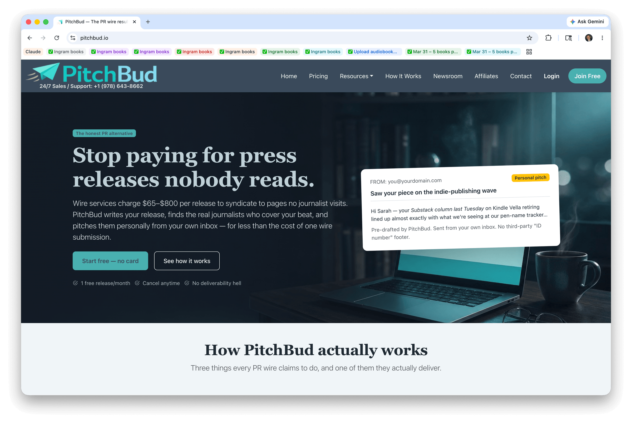 PitchBud Screenshot