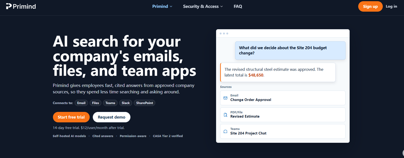 Primind Screenshot