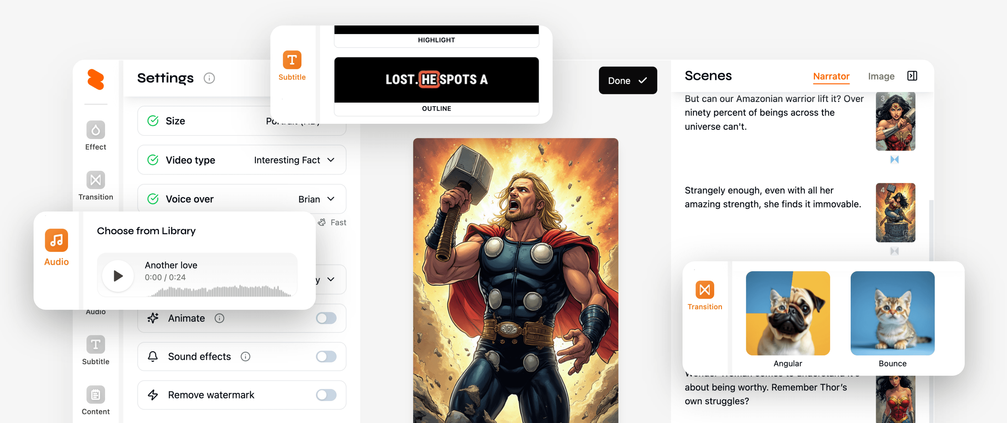 reShorts.ai Screenshot