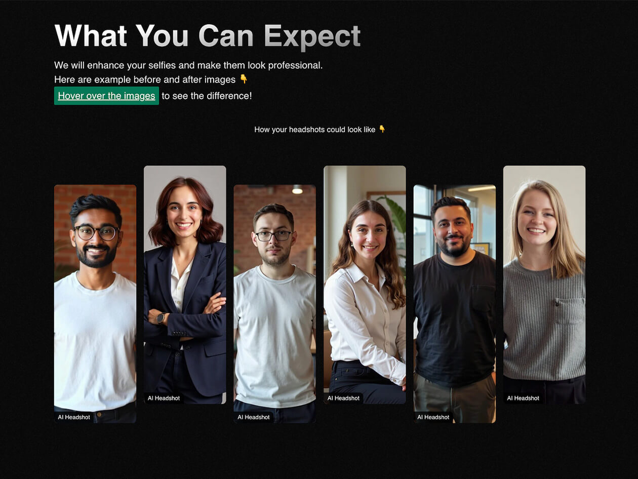 ResumePhoto AI Screenshot
